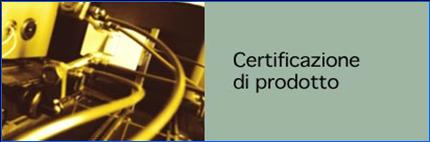 Certificazioni di prodotto Cesa Consulting S.r.l.